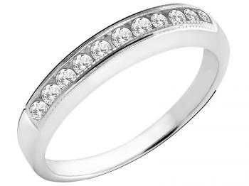 APART Pierścionek z brylantami brylant białe złoto zaręczynowy