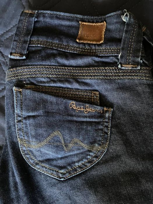 Джинси на низькій посадці жіночі Pepe Jeans