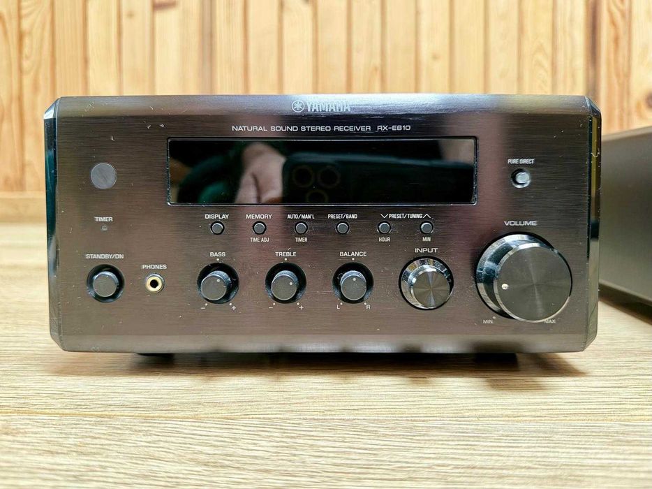 Kultowa PIANOCRAFT RX-E810 AMPLI+DVD+PILOT  BDB +głośniki E400