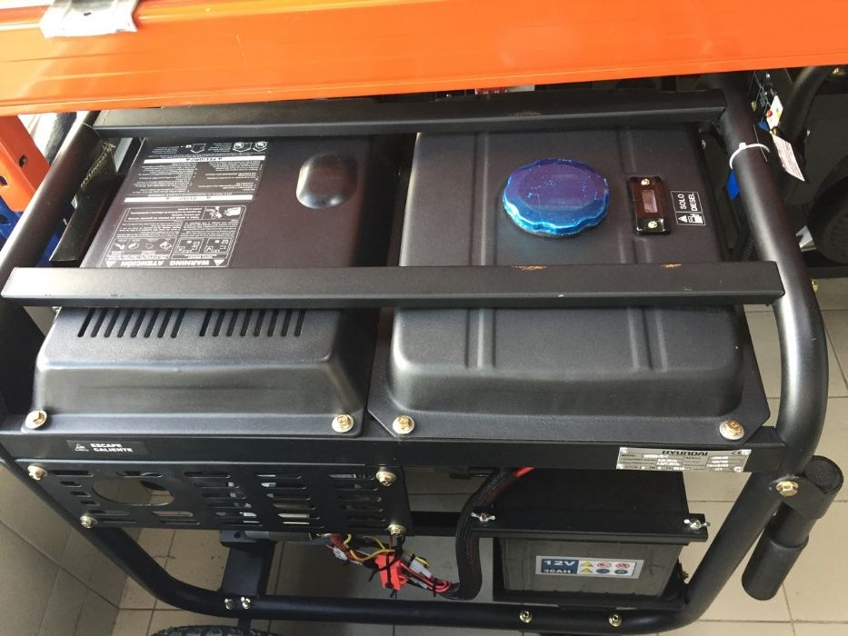 Gerador Diesel 7,5 kVA Hyundai DHY8500LEK-T