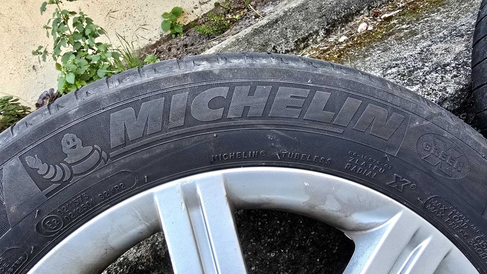 Jantes 16 originais seat leon 1p com pneus 5x112