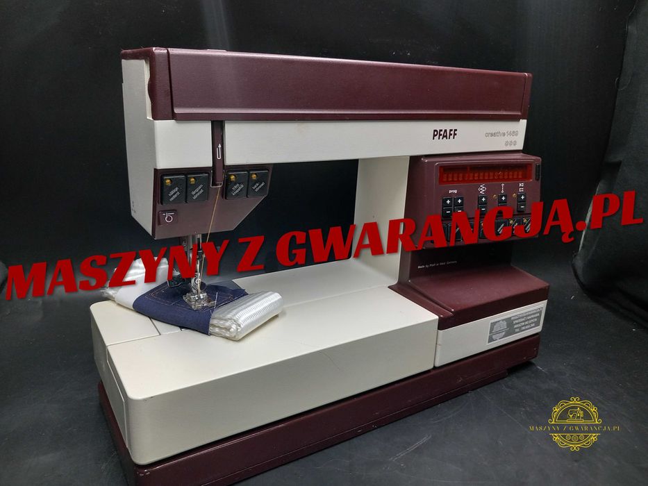 Maszyna do szycia PFAFF CREATIVE hafty Litery cyfry Gwarancja ROK
