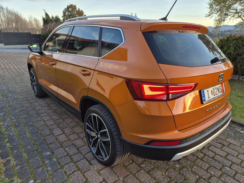 Seat ateca XCELLENCE 2.0 tdi 4x4 dsg led kamera serwis  oplacone