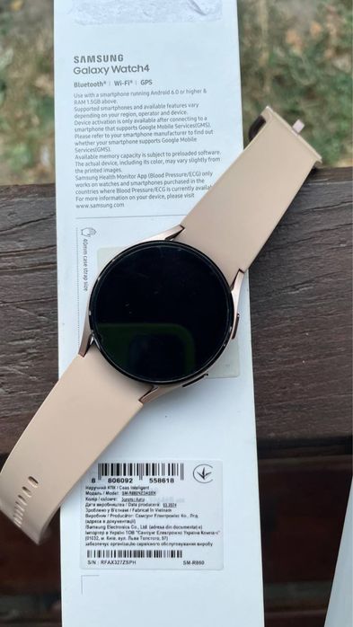 Смарт часы Samsung Galaxy Watch4 мои в отличном