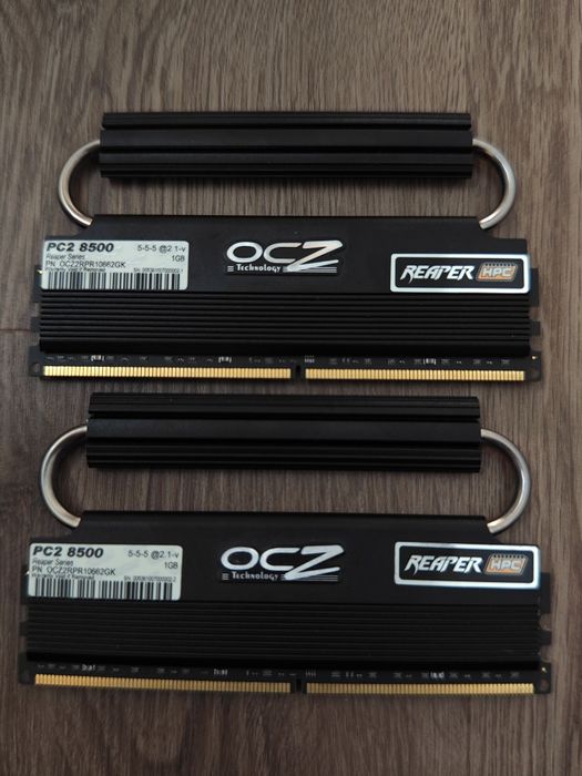 RAM OCZ PC2-8500 Reaper HPC - 2x 1GB DDR2 (2008)