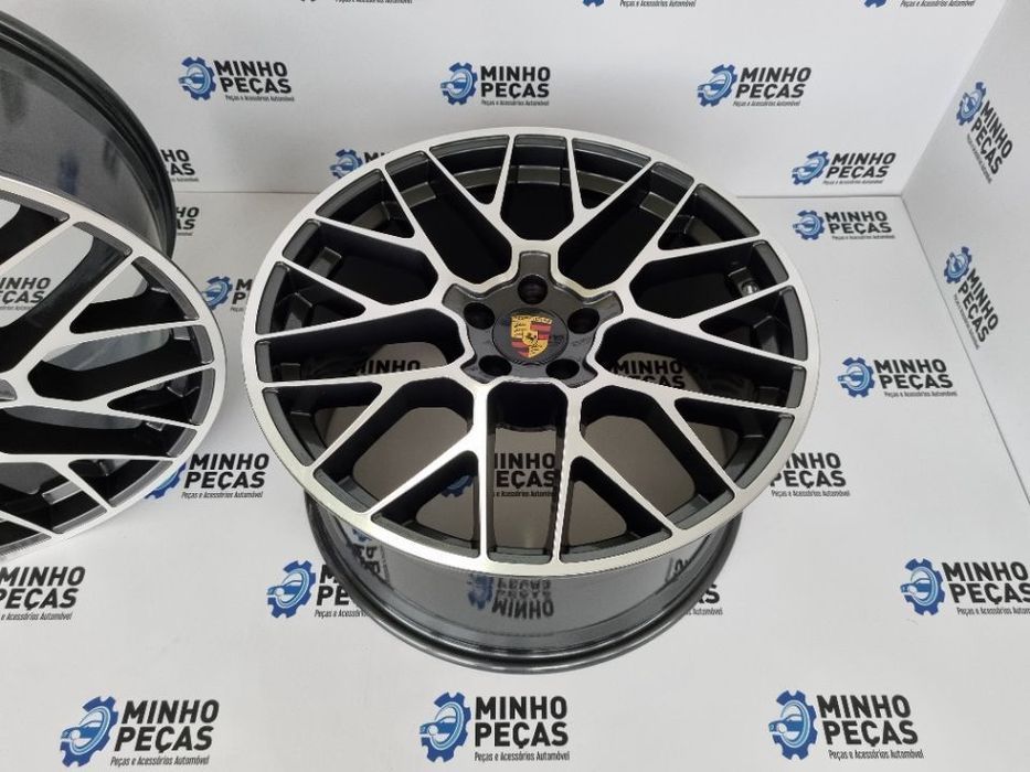 Jantes Porsche Macan RS Spyder em 20 GunMetal Polido