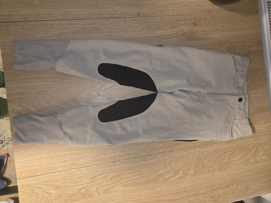 Bryczesy 3 pary uzywane dziewczęce