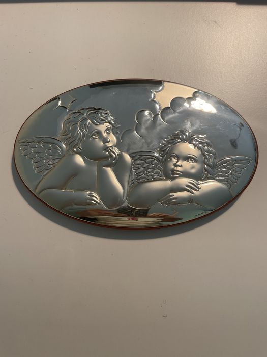 Silver Frame with Angels64740876755841120