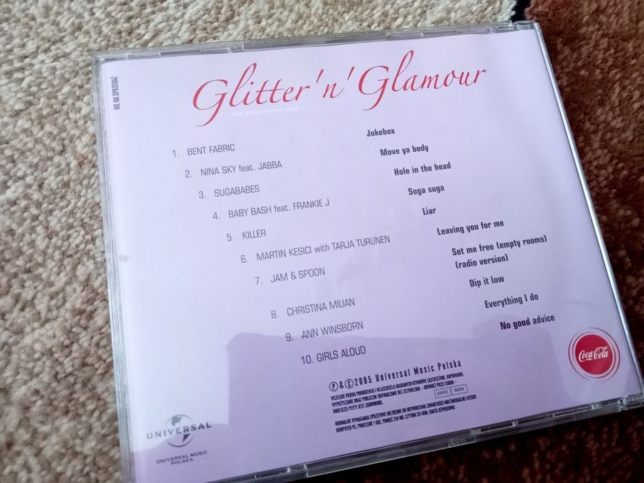 Glitter 'n' glamour Płyta CD pop spring summer 2005