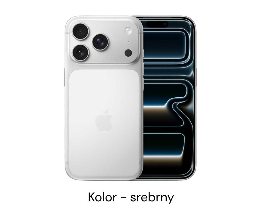 iPhone 17 Pro 256GB Srebrny 5300zł Żelazna 89 W-wa