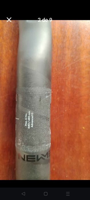 Guiador newmen carbono