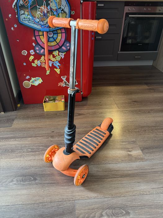 Самокат дитячий Scooter помаранчевий