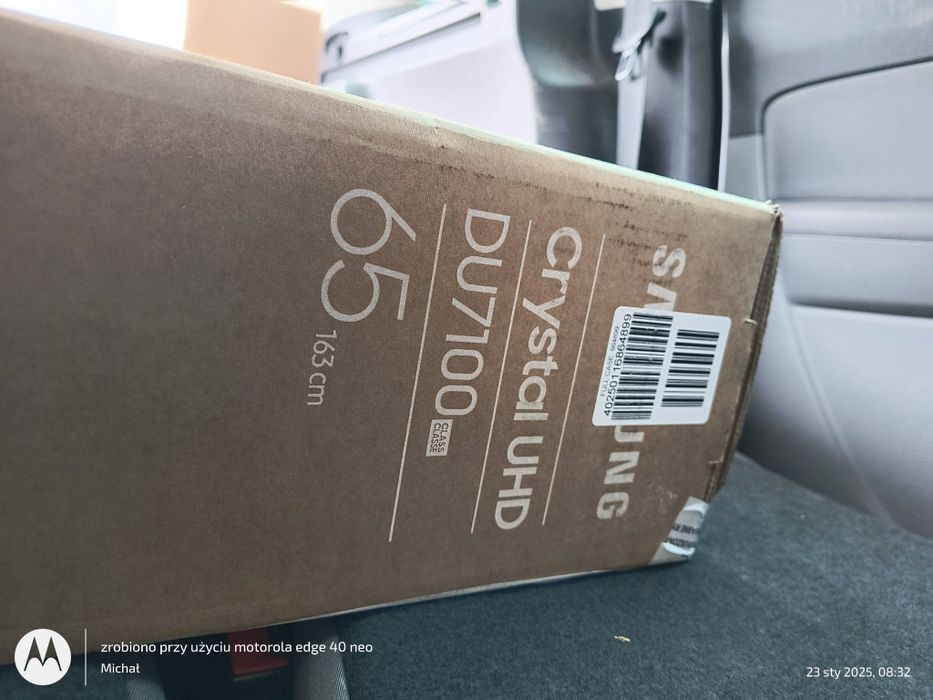 Nowy telewizor Samsung 65" UE65DU7172 

Samsung 55" UE