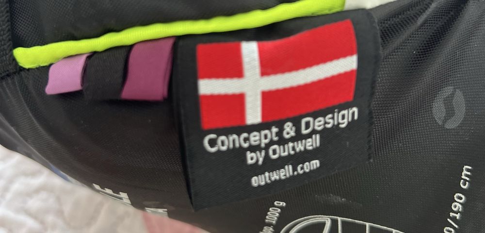 Saco cama “Outwell, Convertible Junior Magenta”