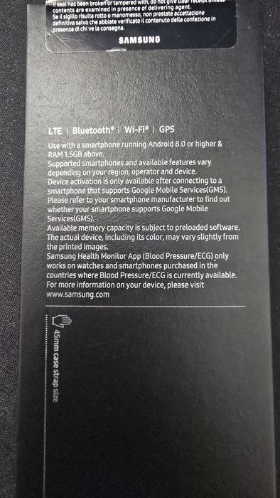 SmartWatch Samsung Galaxy Watch5 Pro LTE - Como NOVO