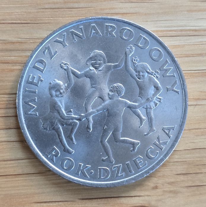 Moneta kolekcjonerska Międzynarodowy Rok Dziecka 20 zł 1979 rok