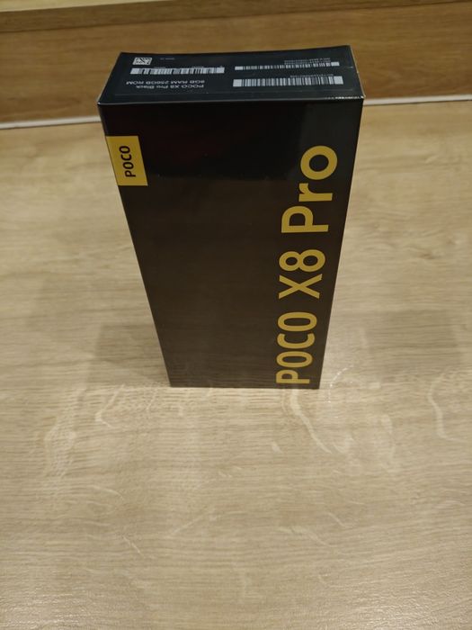 POCO X8 PRO 8/256GB czarny NOWY Gwarancja 24m