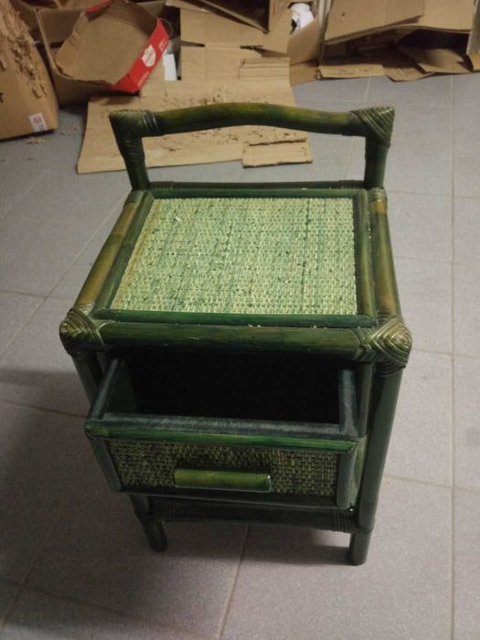 Bamboo Side Tables (Two Pieces)64738420337667122