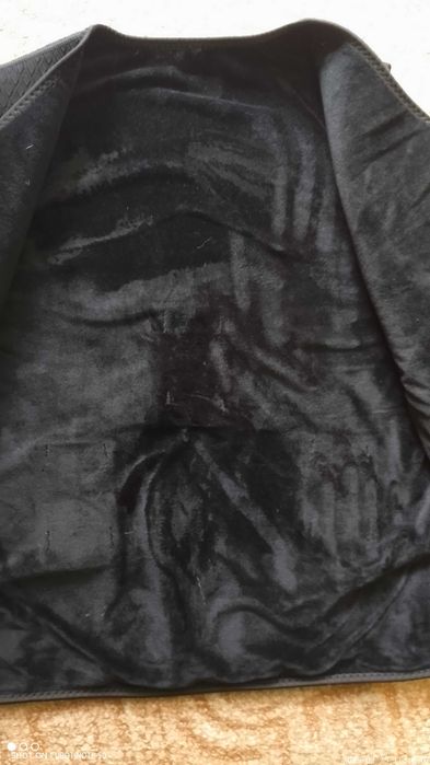 Kamizelka Bezrękawnik Czarny S/M bez podgrzewania