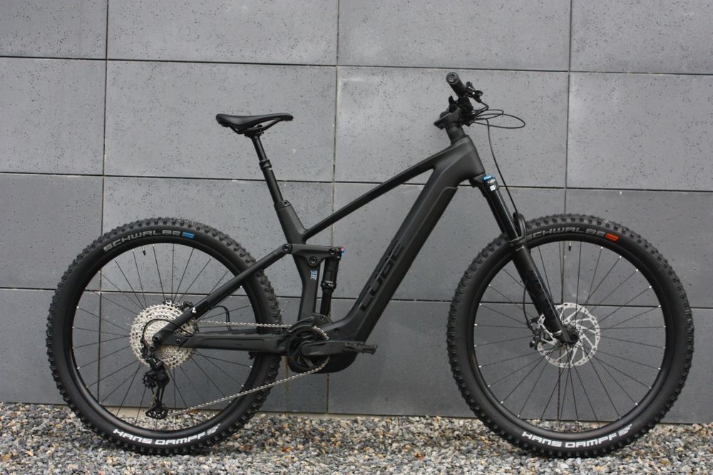 Piękny elektryk carbon Cube Stereo Hybrid 140 SLX Bosch 750Wh "L" NOWY