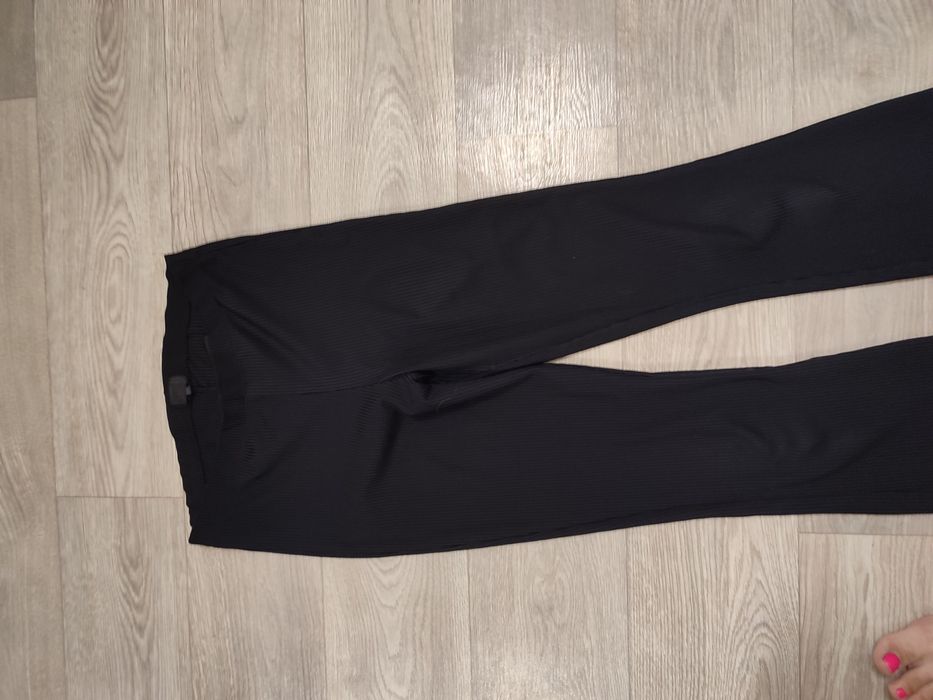 Штани жіночі в рубчик кльош