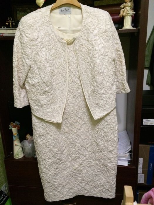 Свадебный костюм люрекс двойка