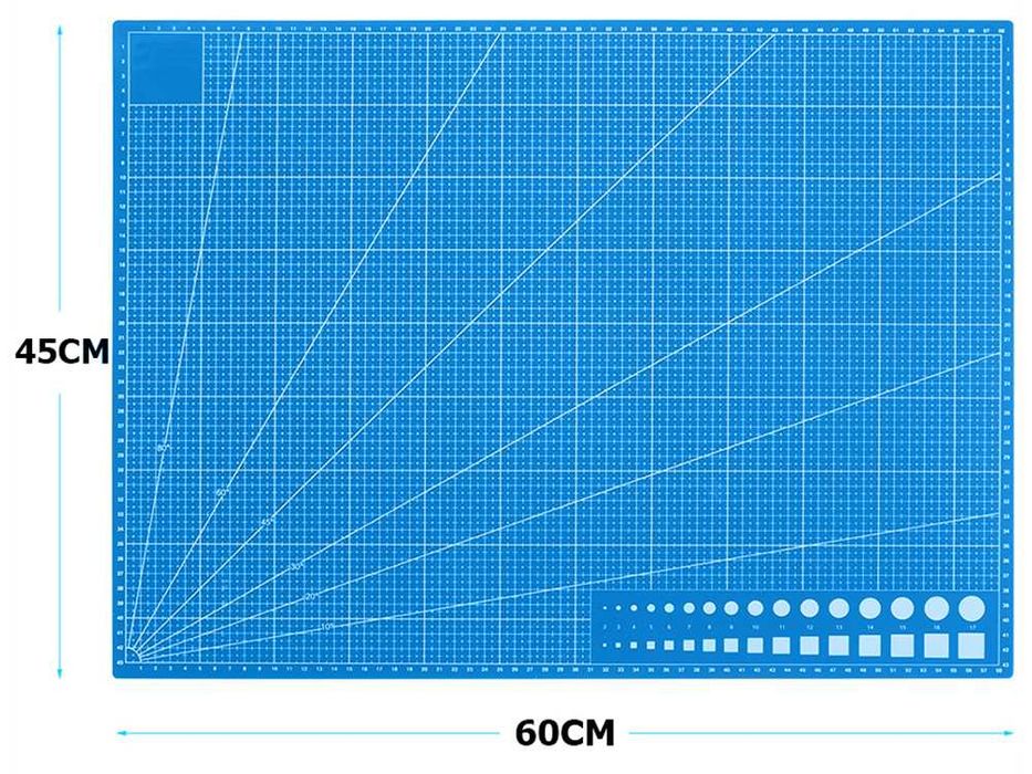 Mata modelarska samoregenerująca samogojąca podkładka A2 60x45cm