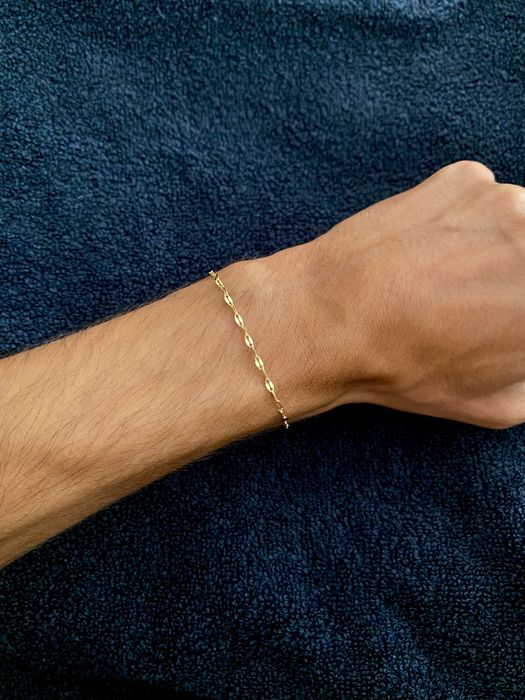 Pulseira Dourada Simples