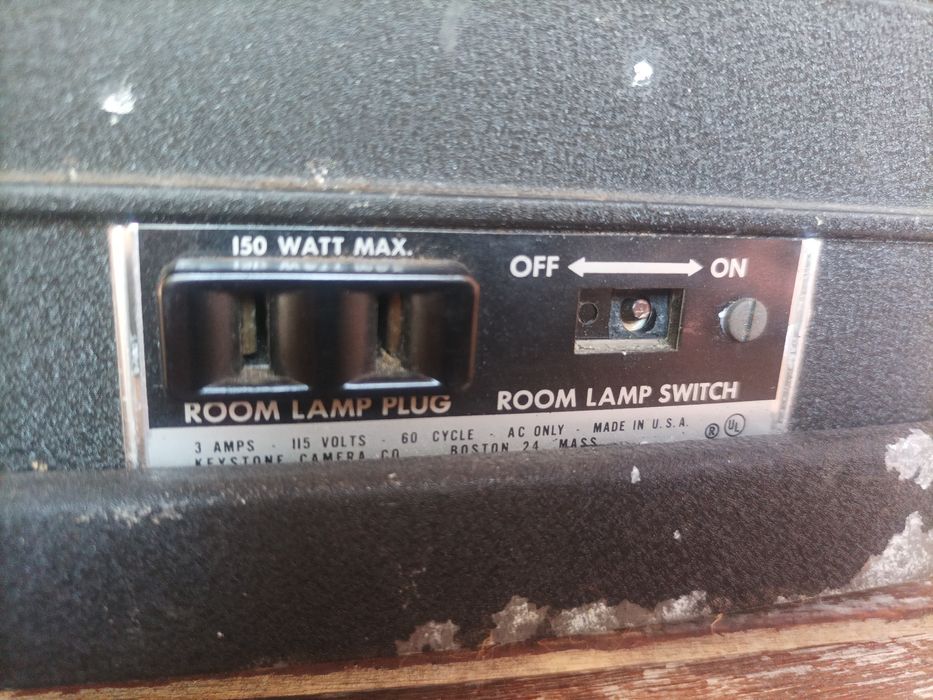 Projetor Keystone K-550 Super-8 Slow Motion