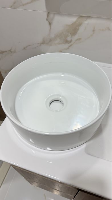 Lavatório redondo