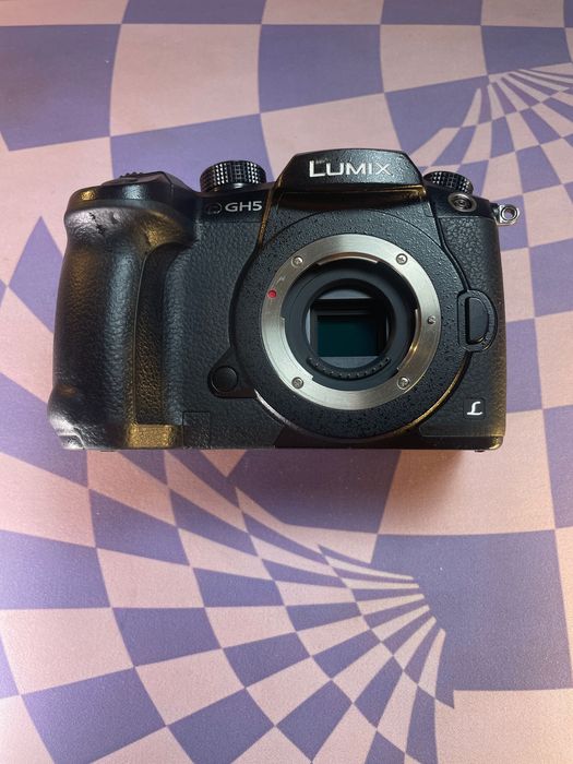 Kit completo Lumix Gh5 com 3 lentes e cage