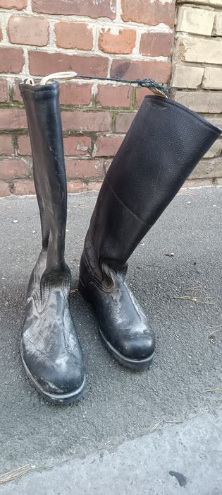 Нові шкірані офіцерські чоботи 41 розмір