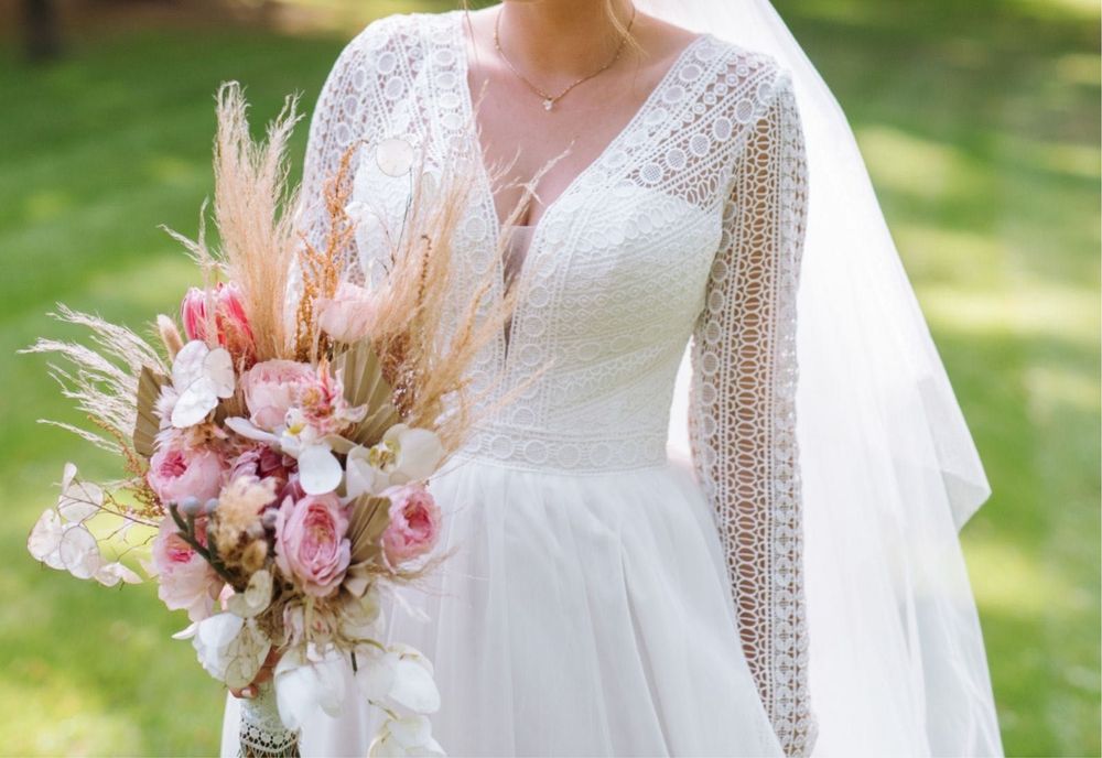 Весільна сукня, розмір M, 46, стан ідеал