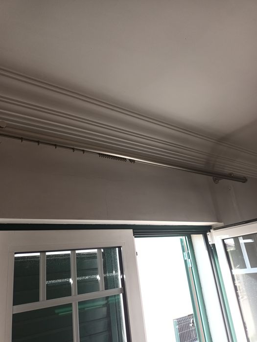 2 Varões cortinas em inox