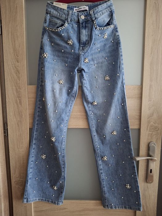 Spodnie jeans M.Sara roz.XS