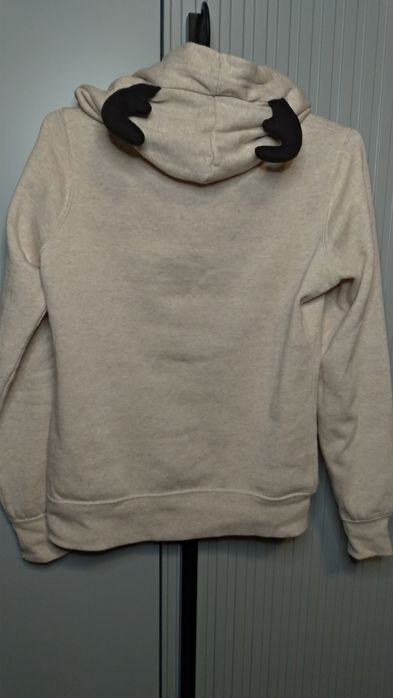 Різдвяна, зимова толстовка, байка, худі з оленями та ріжками NEW LOOK