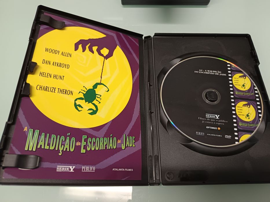 DVD a maldição do escorpião de jade