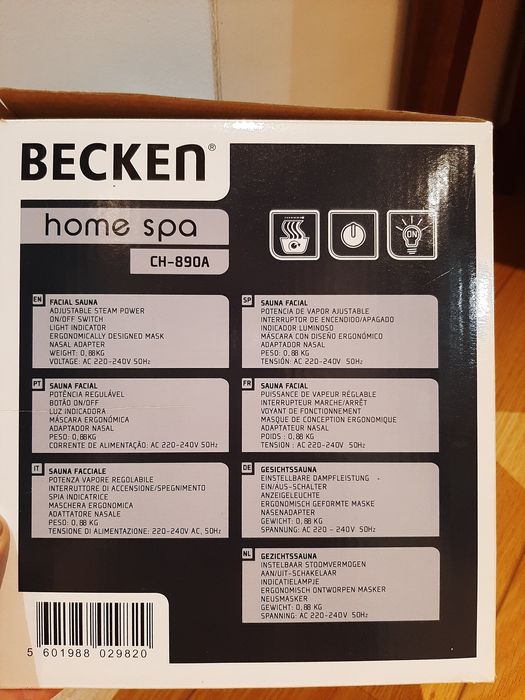 Spa facial Becken novo