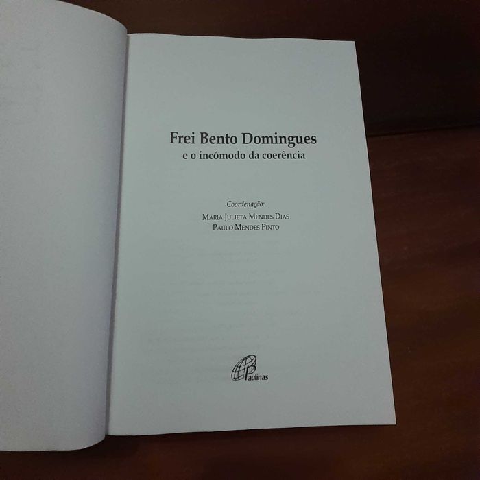 A amante, Frei Bento Domingues e O Incómodo Da Coerência e outros