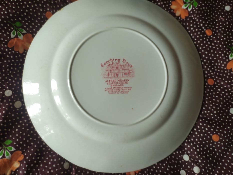 Посуда. Тарелка, винтаж, Англия