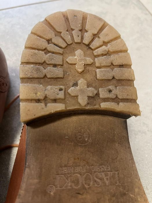 Buty skórzane męskie rozmiar 43