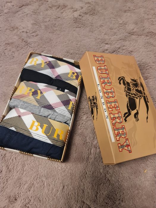 Bokserki burberry M XL XXL 3PAK