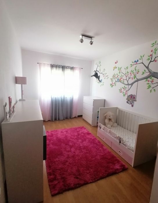 Carpete de qualidade premium com pêlo  longo rosa-choque