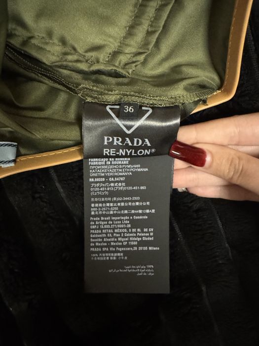 Prada Re-Nylon Mini Skirt