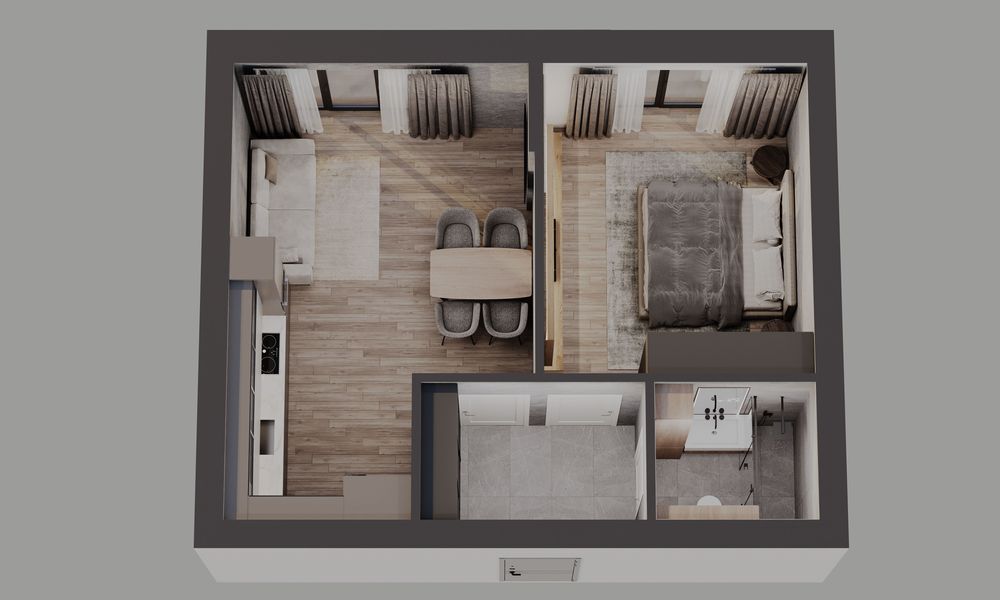 Продам 1к.кв 48м2 на 2 поверсі