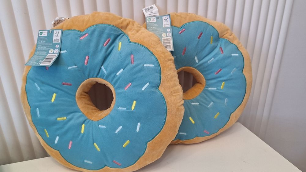 Poduszka Donut 2 sztuki słodki pączek wielkanoc