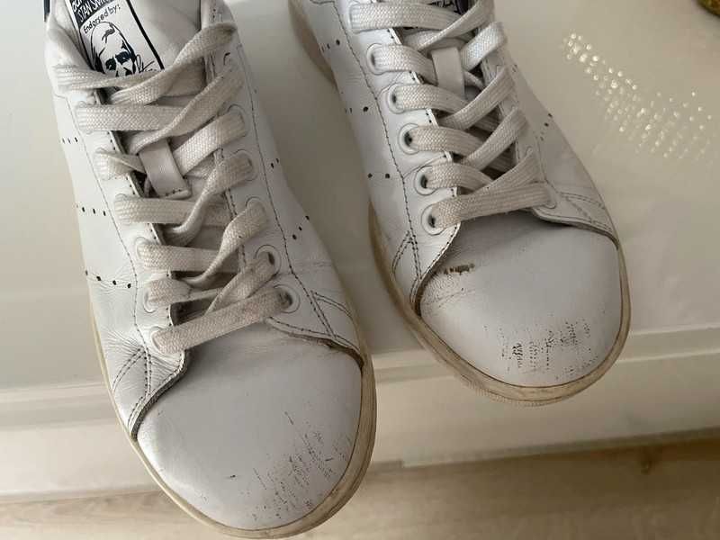 Adidas stan smith 38 2/3 sportowe buty sneakersy granatowe