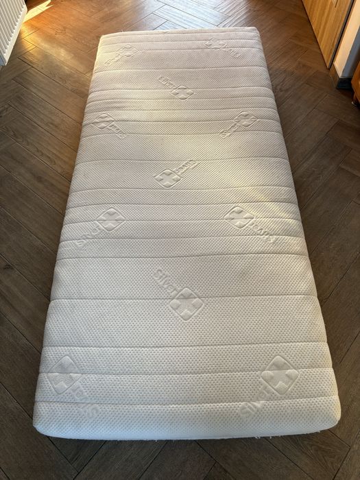 Materac kieszeniowy 7 stref pokrowiec Silver Active ze srebrem 90x200cm wysoki H3