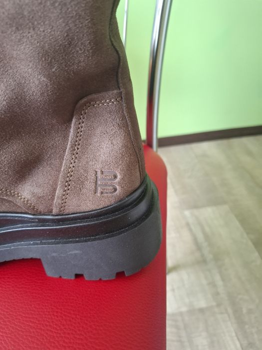 Ботинки брендовые BUGATTI жiночi,замша