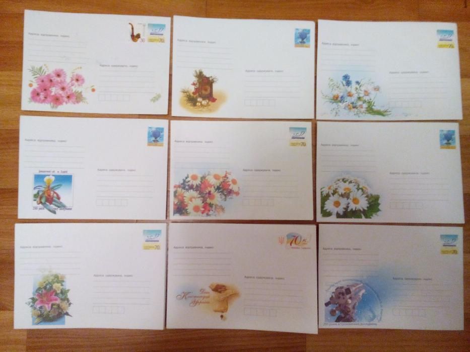 Продаю почтовые конверты